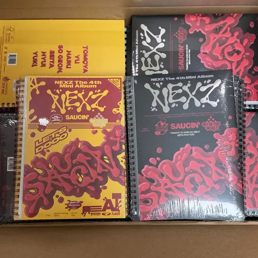 Nexji NEXZ SAUCIN未開封アルバム