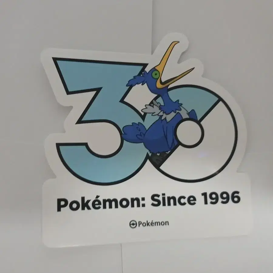 포켓몬 30주년 기념 스티커 윽우지