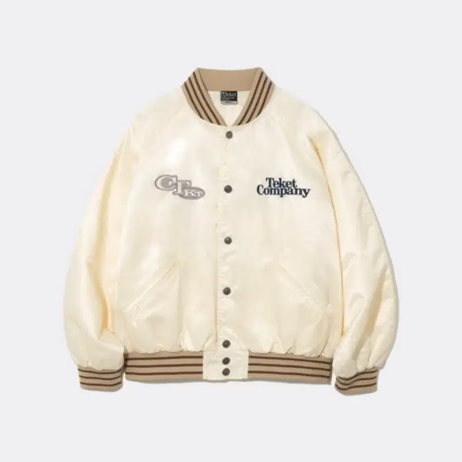 테켓 keyword satin jacket
