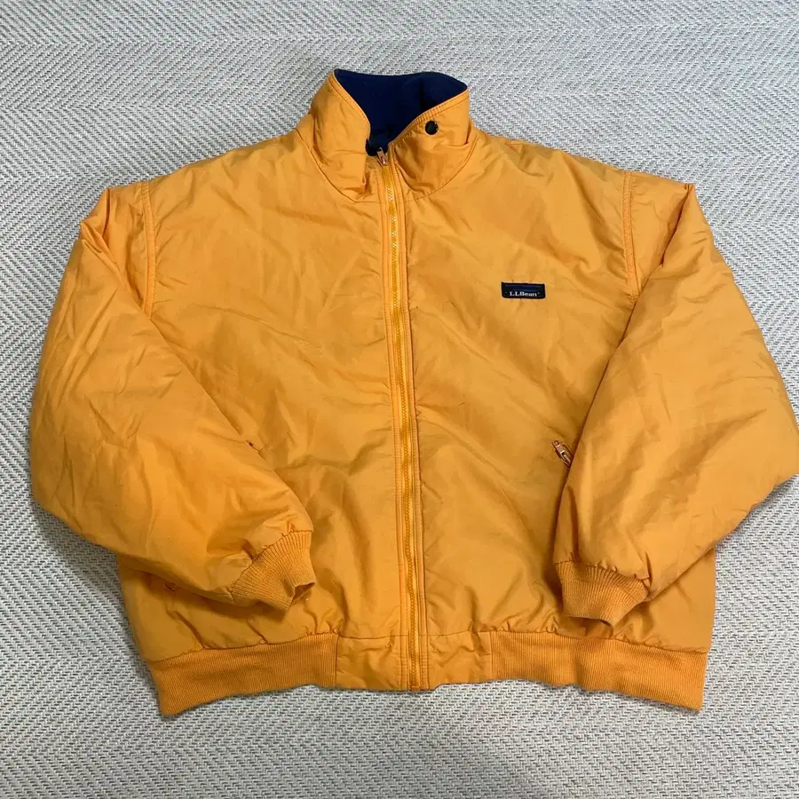 (XL) 90s 엘엘빈 플리스 라이닝 웜업 자켓