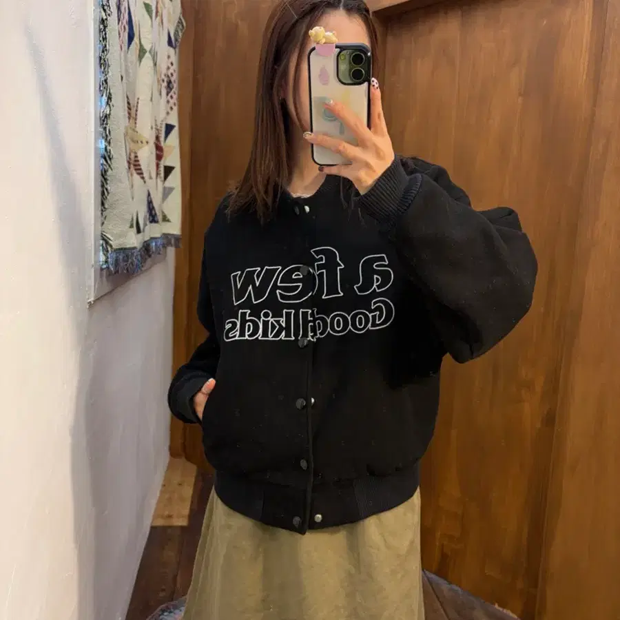 A few good kids 스타디움 바시티 자켓 h792