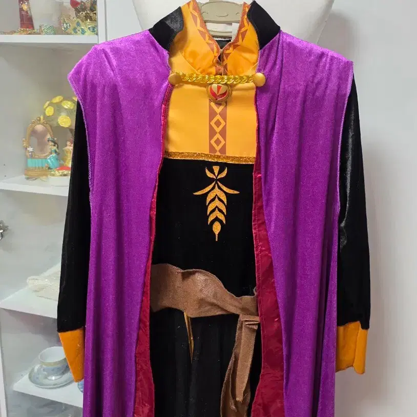 Disney frozen anna 디즈니 겨울왕국 안나 원피스 & 케이프