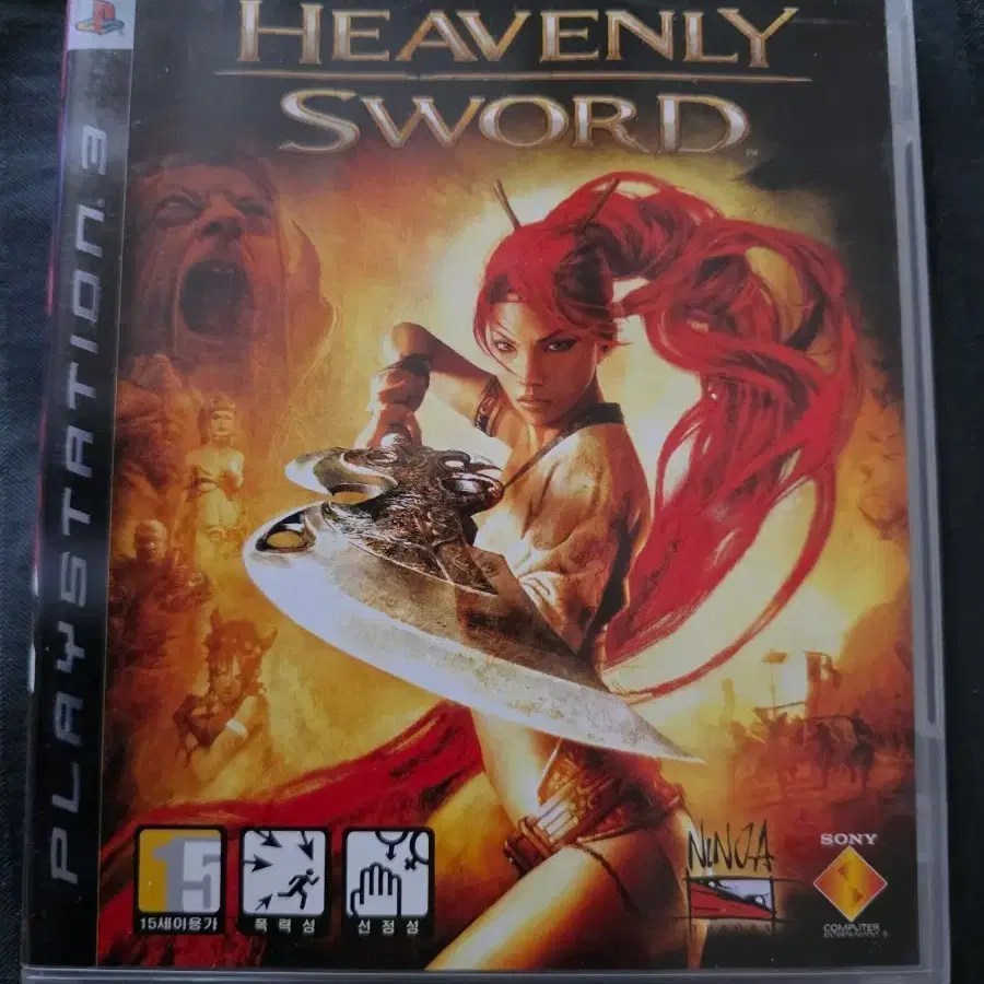 PS3 헤븐리 소드 (Heavenly Sword) 정발판 / 한글판 / 케이스 및 설명서 포함