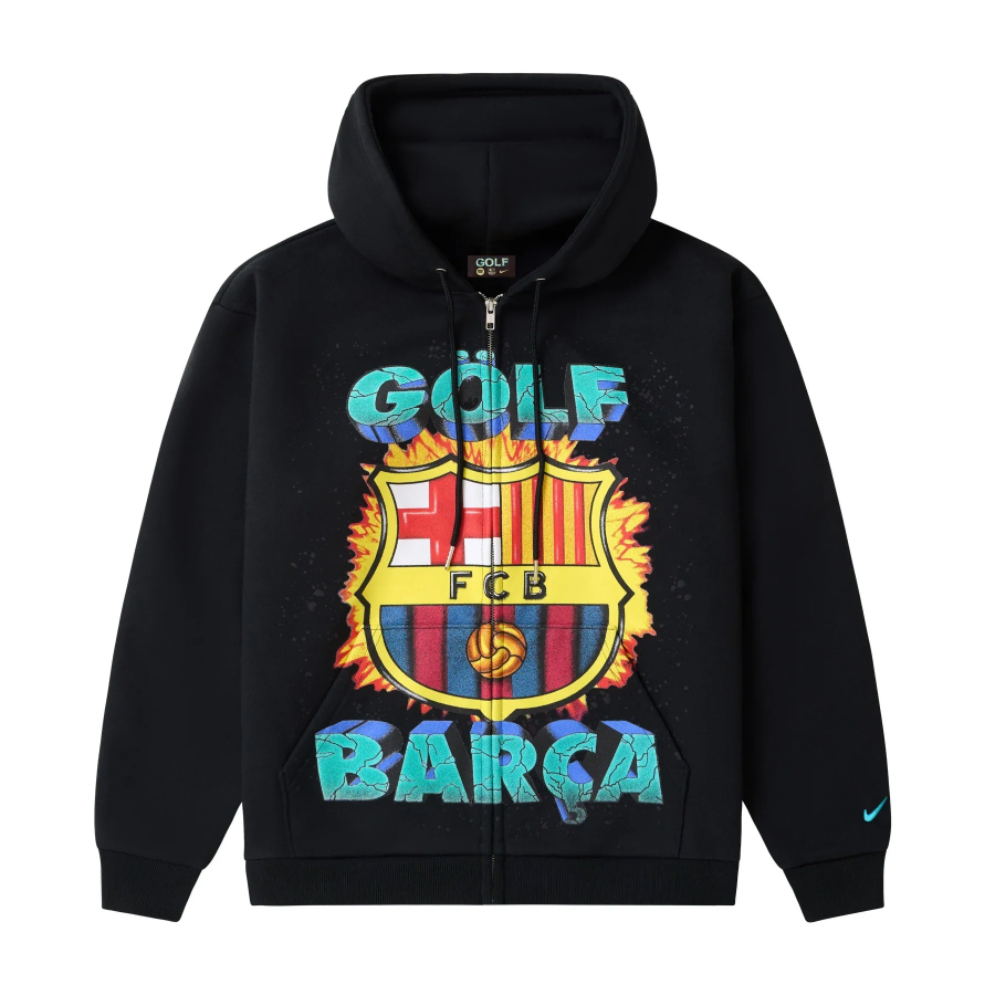 [해외] 골프왕 X 나이키 FCB 퀘이크 후드집업 26FW