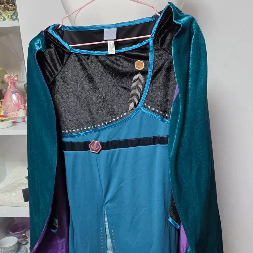 Disney frozen anna 디즈니 겨울왕국 안나 원피스 & 케이프