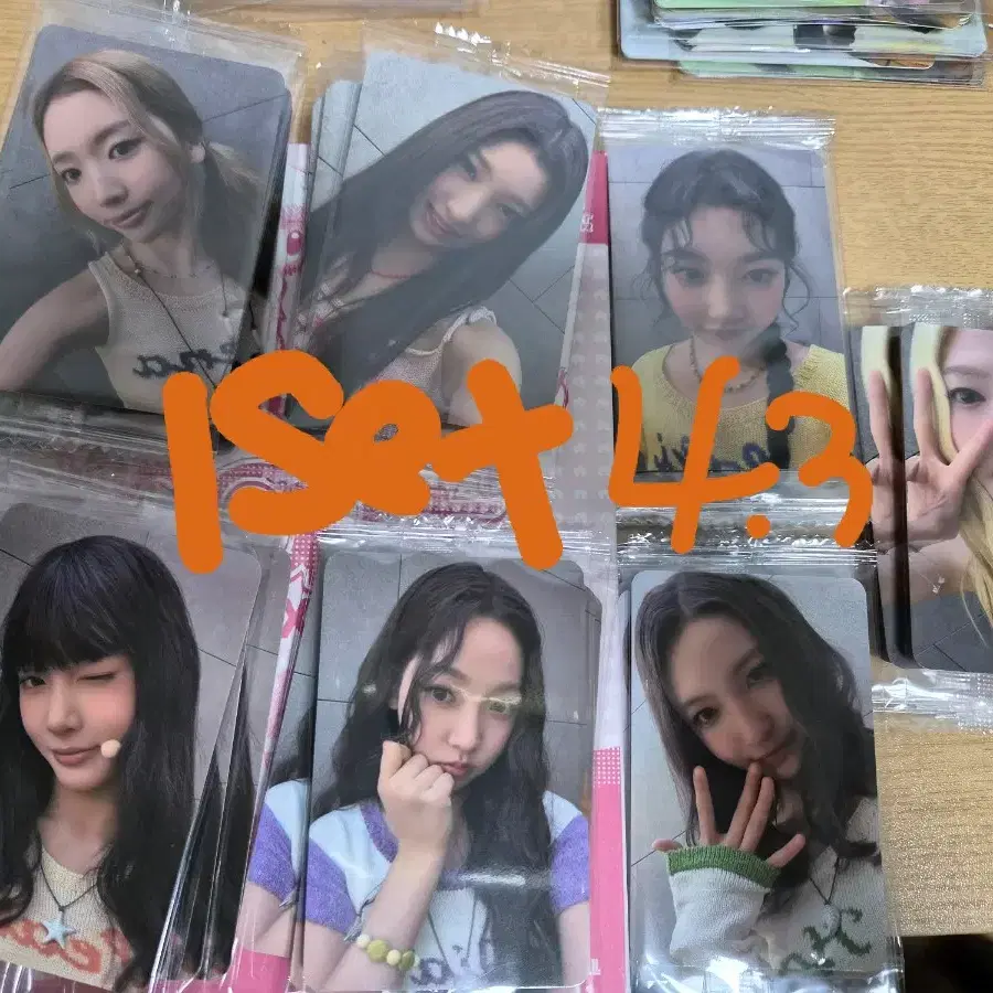 튜이드 1set 공식 특전포카 케이타운포유 tuide 사키 지아 세아 케타