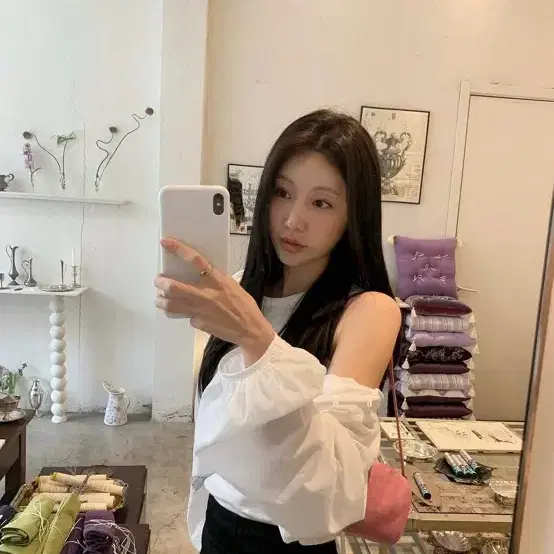 릴리코츠 fine 블라우스