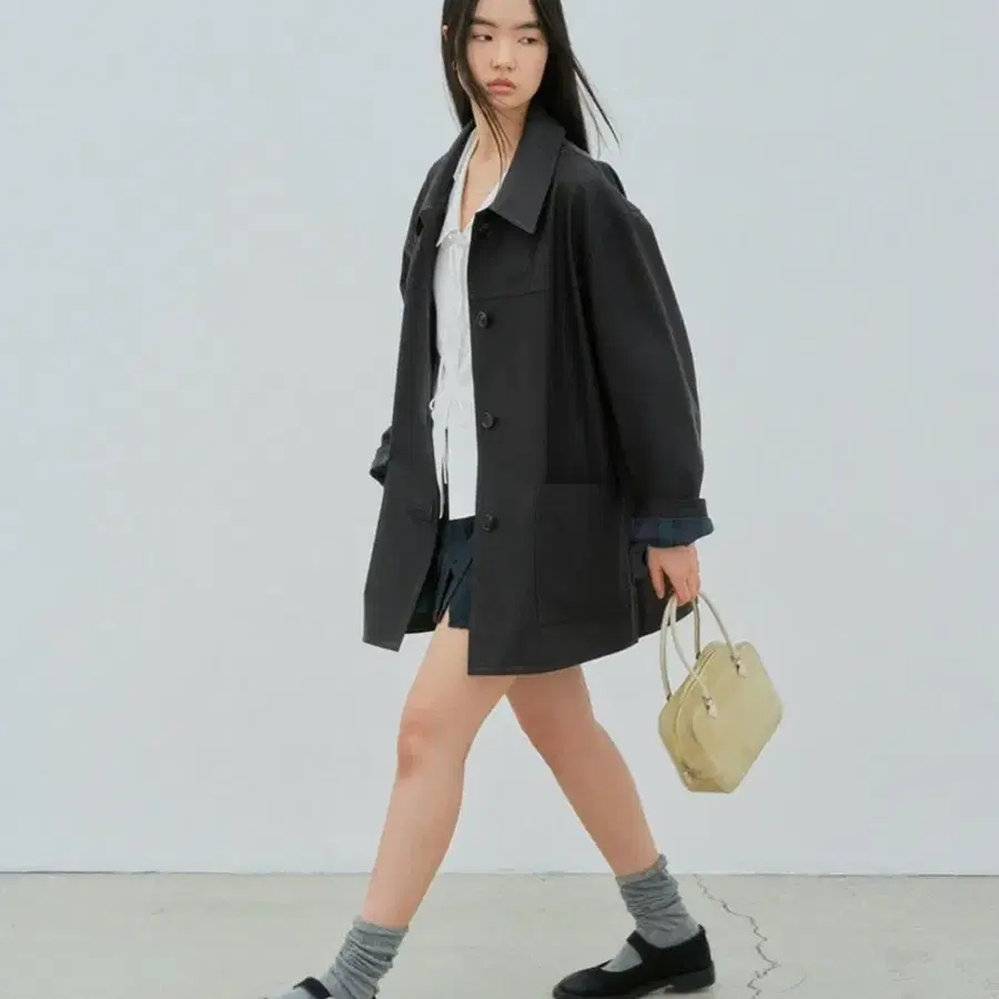 모데스트무드 London Leather Jacket