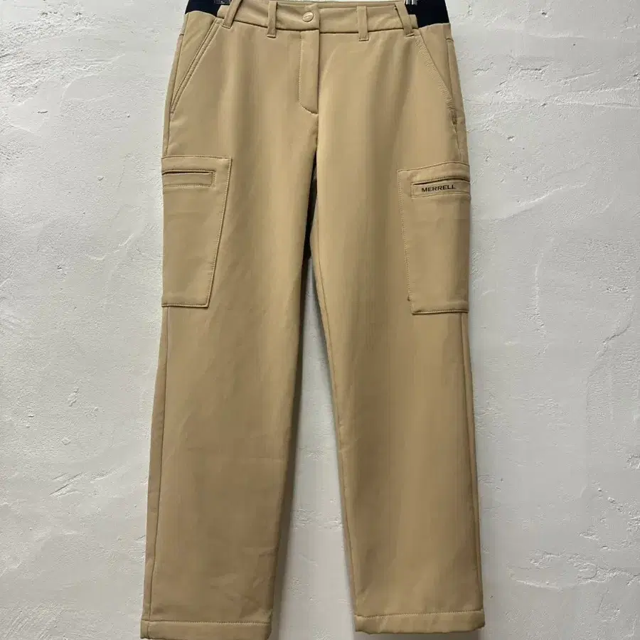 머렐(MERRELL) 다크베이지 사이드 밴딩 기모 등산 팬츠