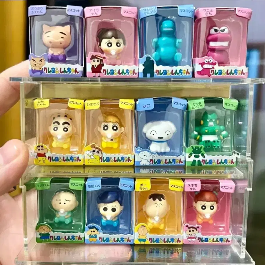 아기 짱구 쌀알 피규어 1박스
