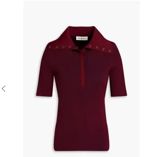 토리버치 TORY BURCH 골지 니트 탑 M 사이즈 정품