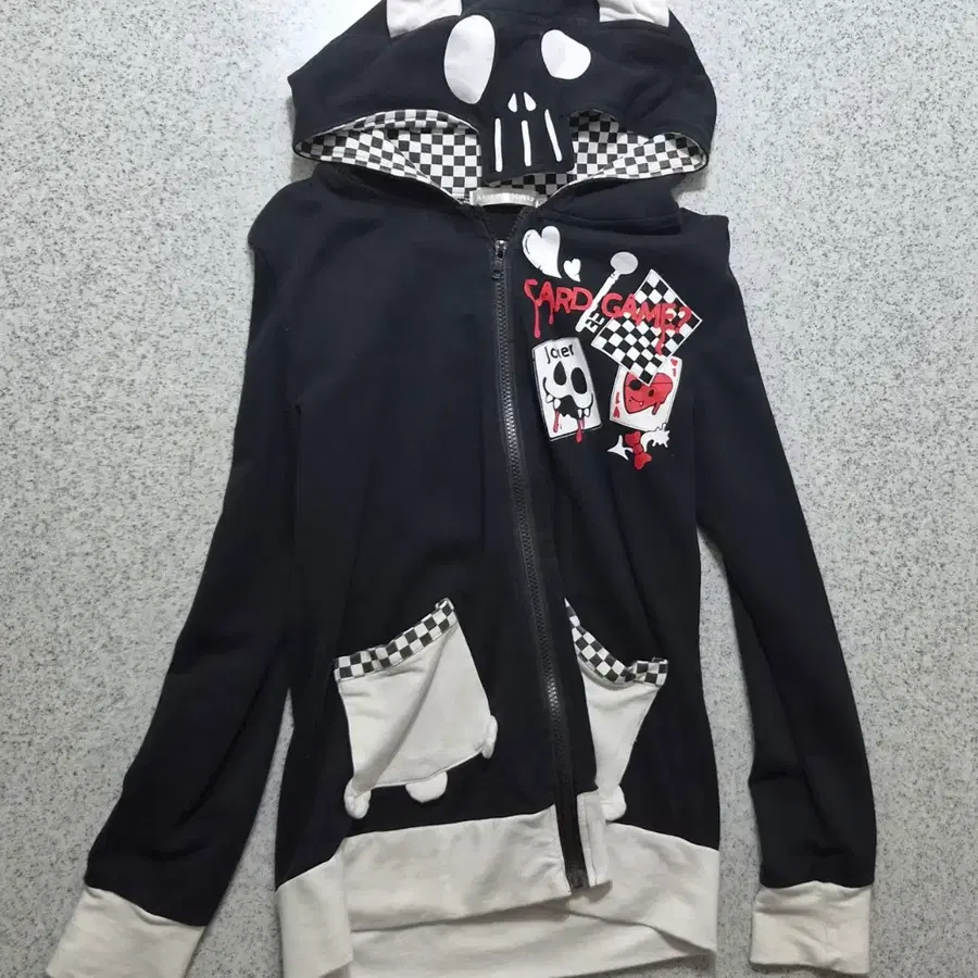 ACDC RAG game hoodie 에이씨디씨래그 게임 후디 펑크 빈티지 후드 집업 서브컬쳐