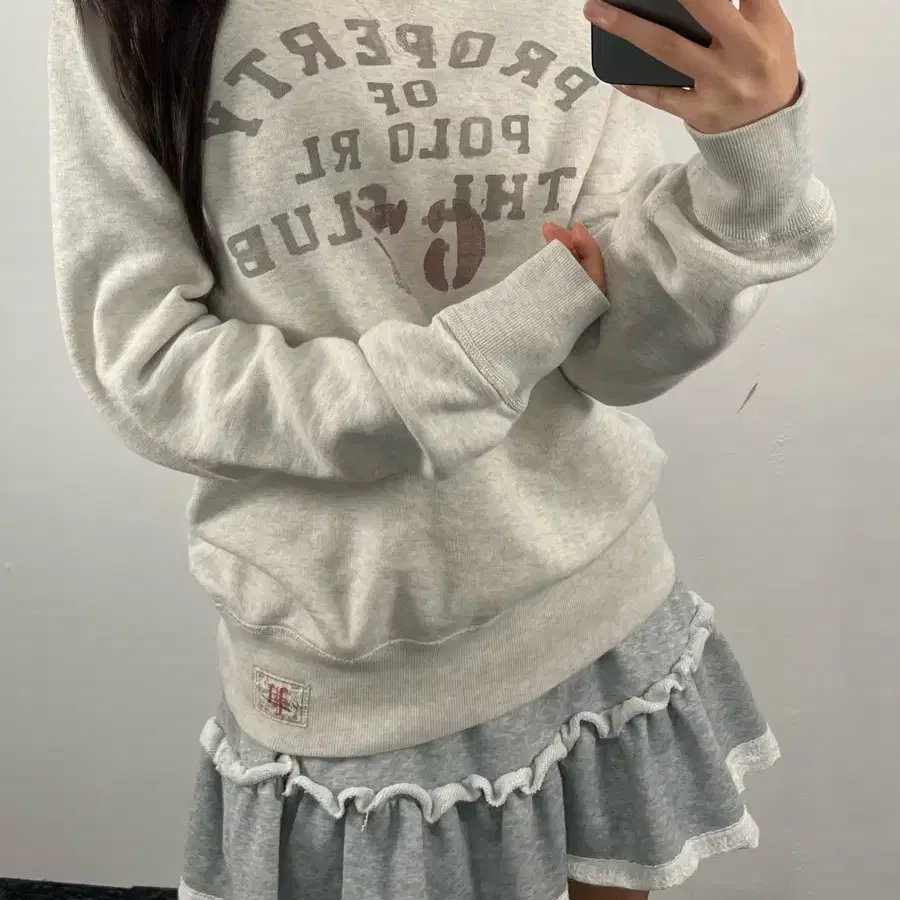 폴로 크루넥 스웻셔츠 맨투맨