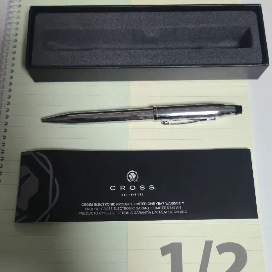 크로스 센추리2 러스크롬 3502WG 볼펜
