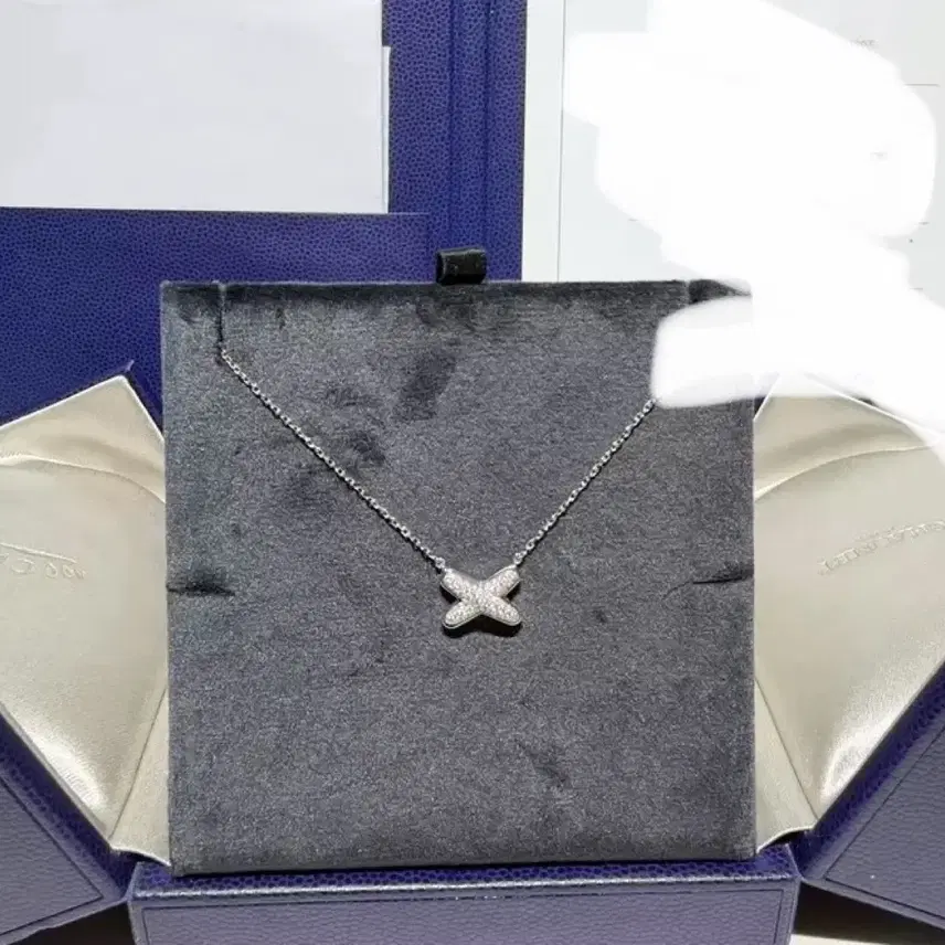 쇼메 주 드 리앙 네크리스 화이트골드, 풀 파베 사진 1