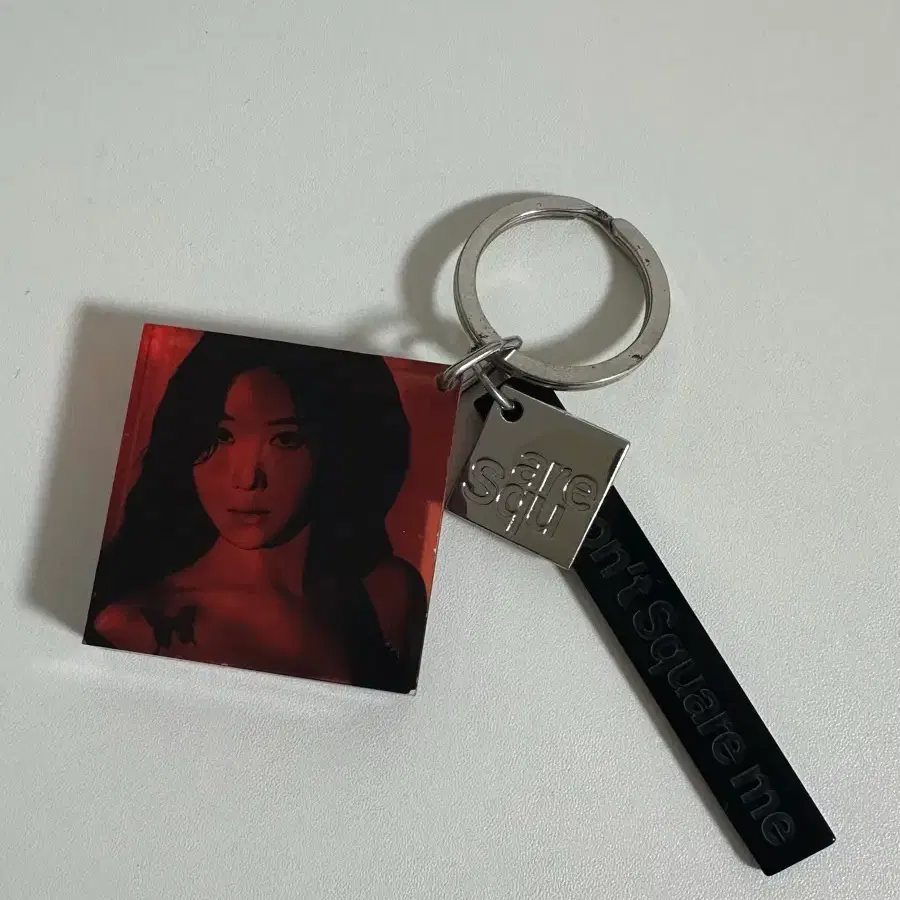 백예린 Square 스퀘어 콘서트 MD 키링 레드