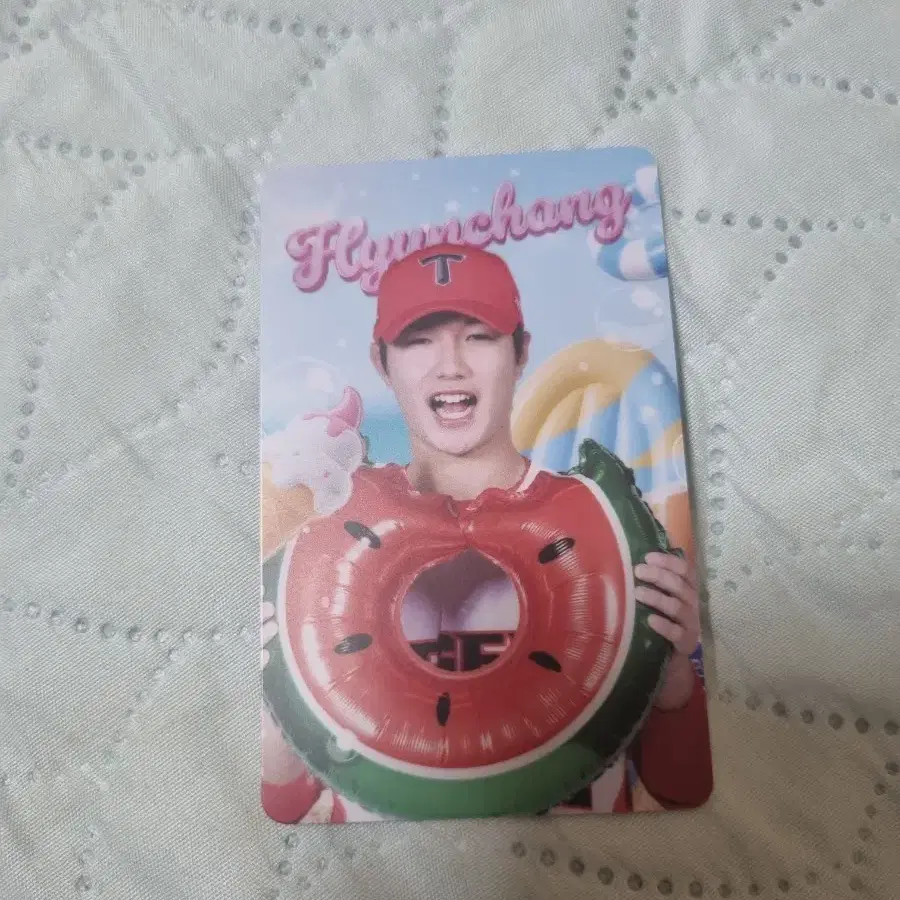 기아 타이거즈 정현창 수박냠 포카