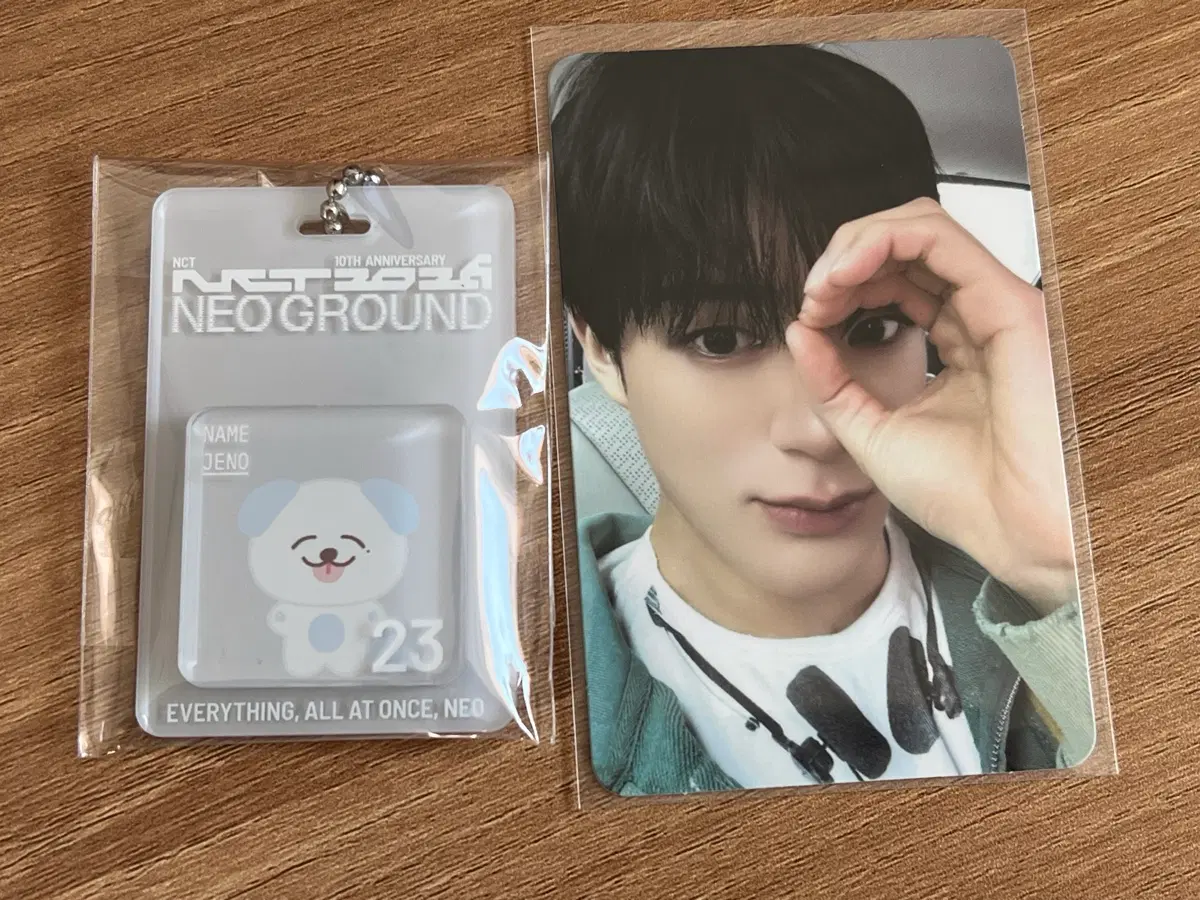 NCT DREAM NCT 10th Anniversary Goods Miniature Keyring TC Poca Set Jeno