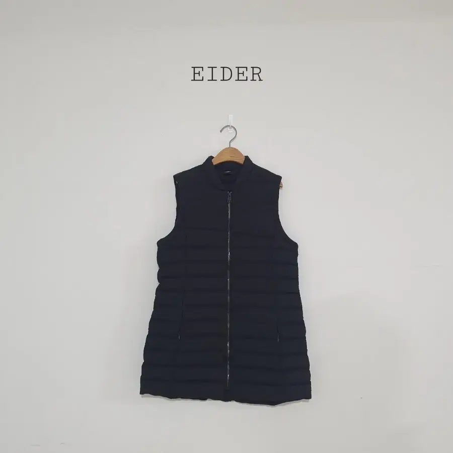 No.26101610 EIDER 패딩 롱조끼 블랙
