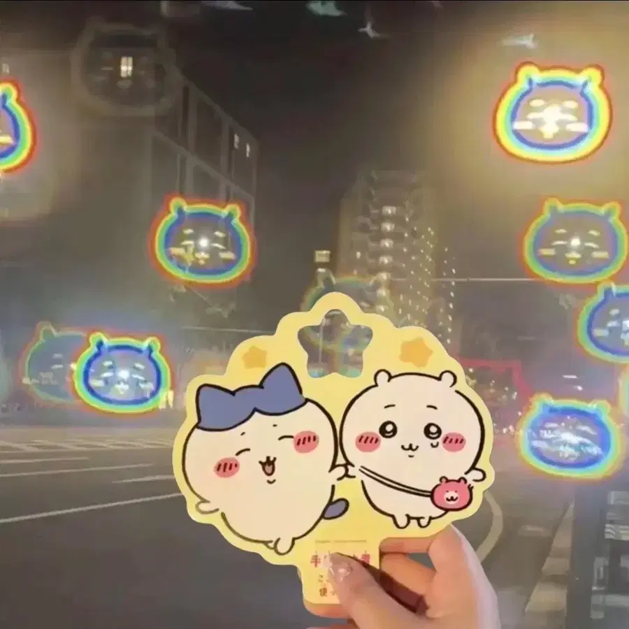치이카와 쿠리만쥬 랏코 우사기 불꽃놀이 하치와레 먼작귀
