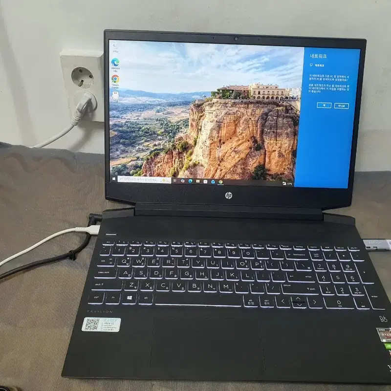 HP 노트북 게이밍 파빌리온 15-ec2412AX 라이젠7-5800H RTX3050 16/500GB 15.6