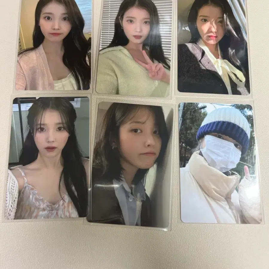 아이유 음파반지 포토카드 세트