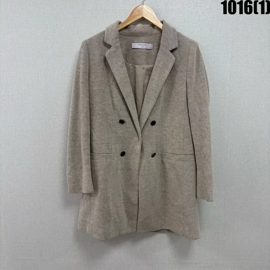 샤트렌 더블 버튼 재킷 베이지 105