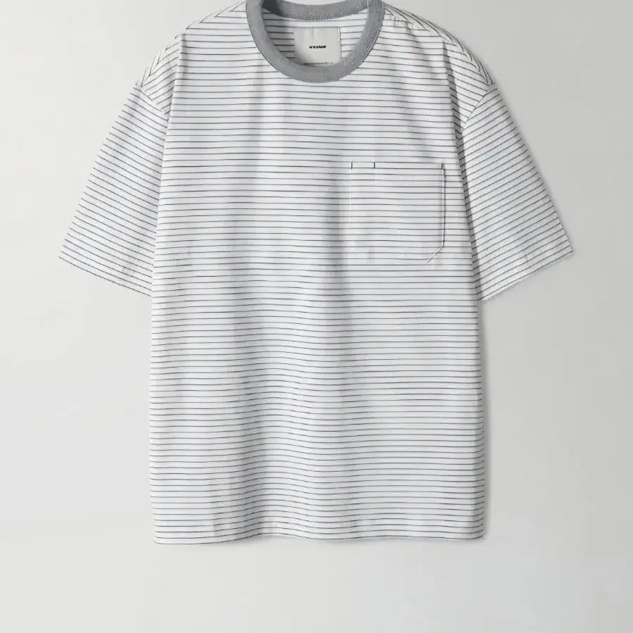 인더로우 스트라이프 티셔츠 STRIPE CREW PANEL T SHIRT