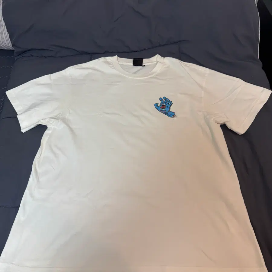 00s 산타크루즈 흰색 반팔티 XL