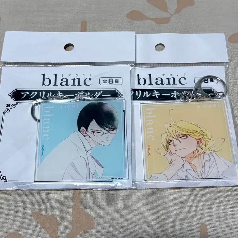 [동급생] blanc 일러스트 키링 일괄