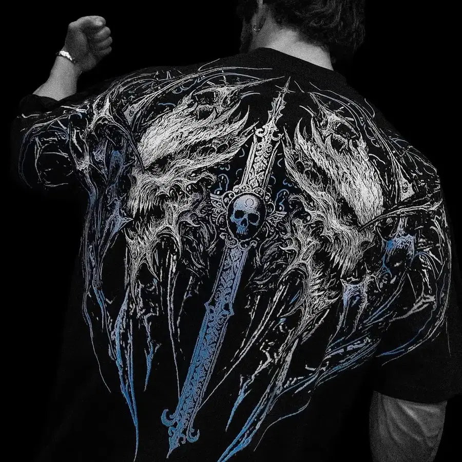 Breathedivinity Hollow Souls Oversized T-shirt
