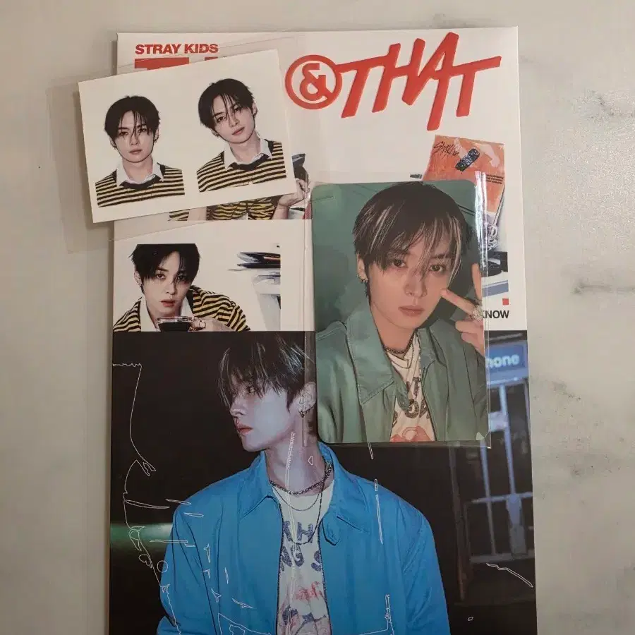 스키즈 리노 개봉앨범 Stray Kids THIS & THAT 포토카드 스트레이키즈