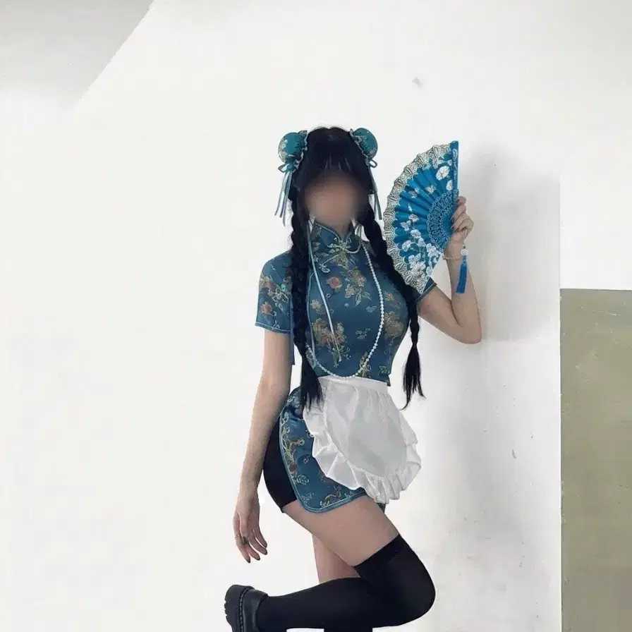 [8color/단체 가능] 치파오 풀세트 : 졸업사진 컨셉촬영 할로윈 의상 대여