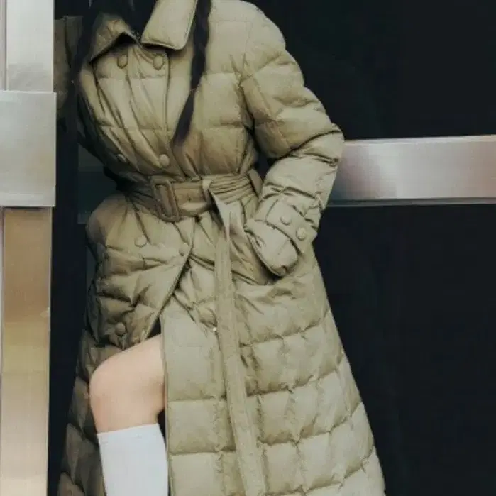 온앤온 롱패딩 구스