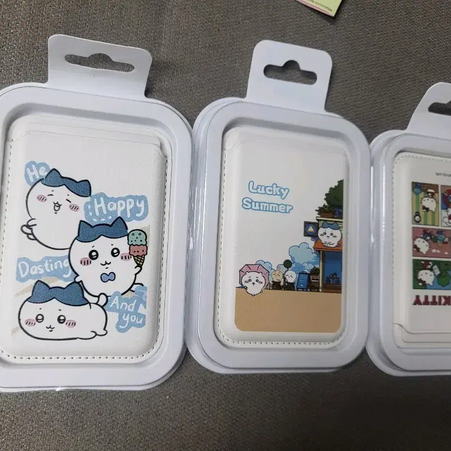 산리오 헬로키티/치이카와 맥세이프 카드지갑 3종 세트