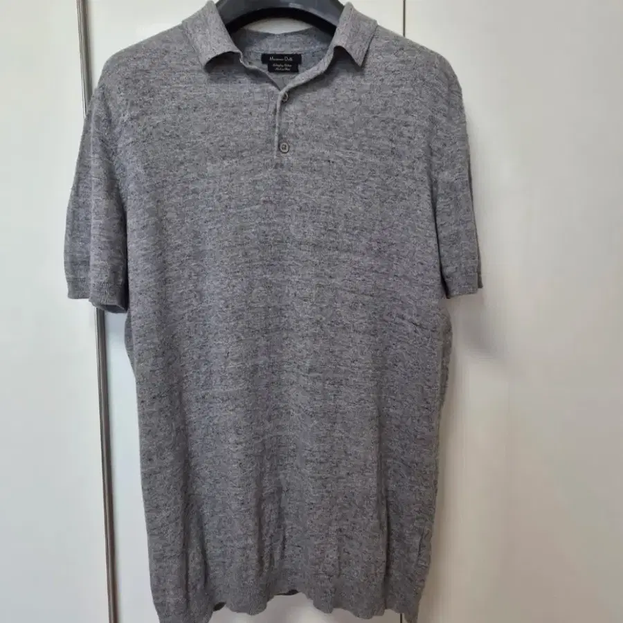 Massimo Dutti 엑스트라파인 코튼 폴로니트 XL