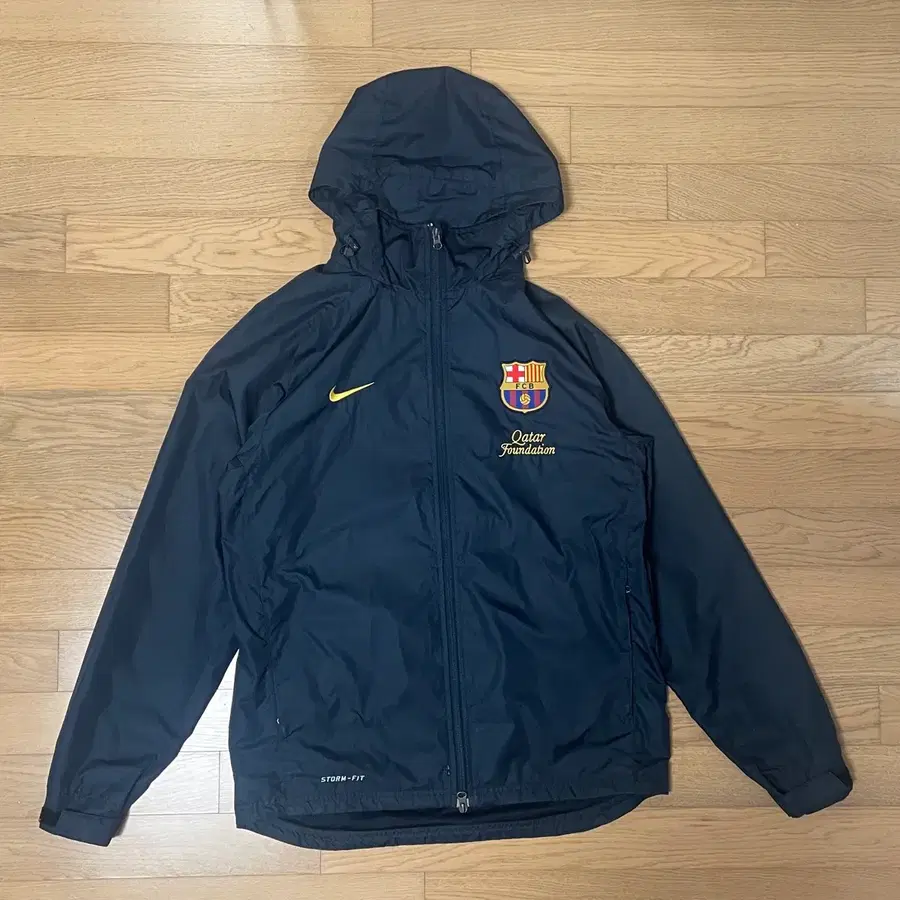 M / 나이키 NIKE FC 바르셀로나 바람막이 자켓 네이비