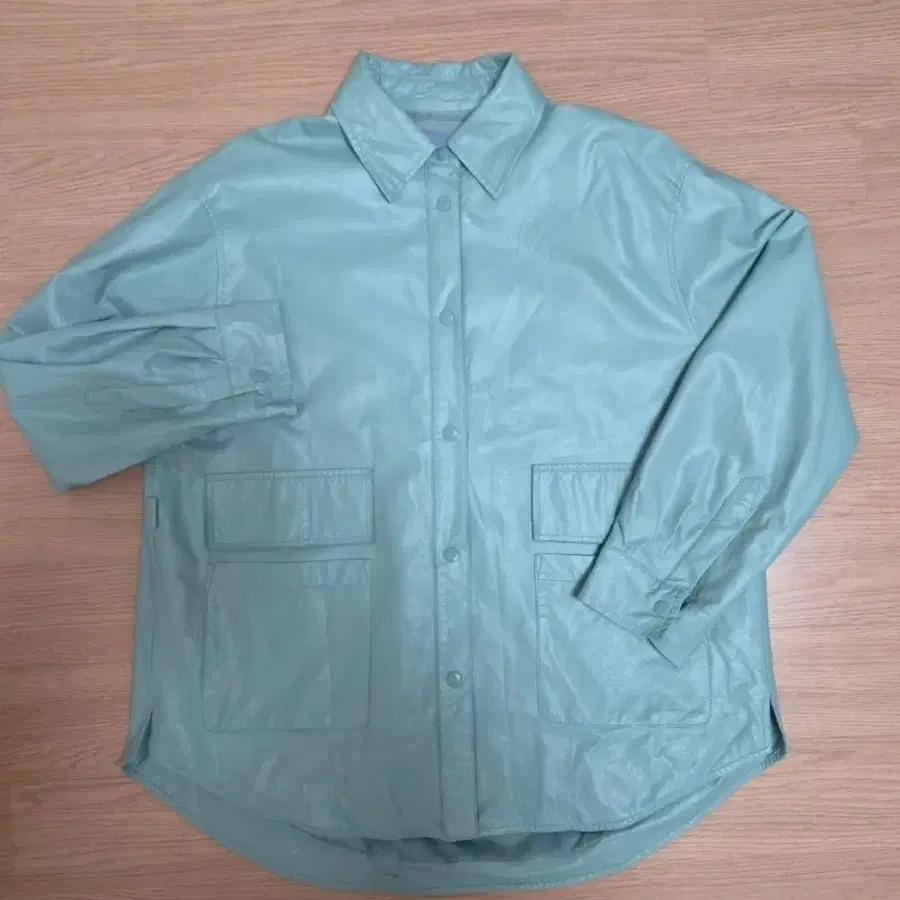 LBL 가죽 셔츠자켓 M