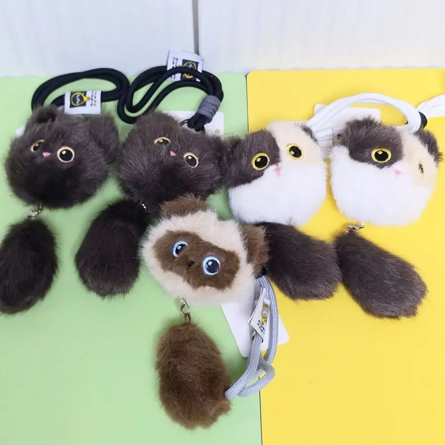 (새상품)고양이 인형 가방 키링