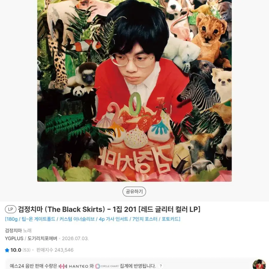 검정치마 LP