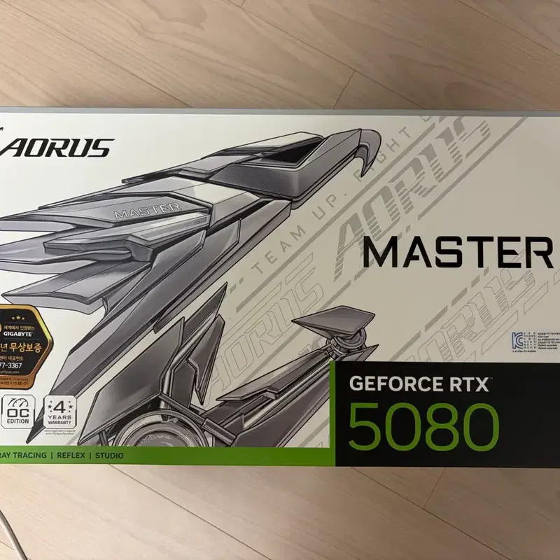 기가바이트 RTX 5080 어로스마스터 ICE