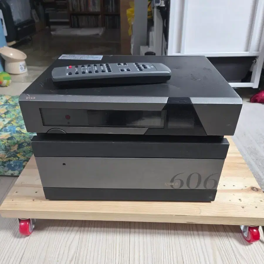 쿼드 66 프리앰프와 606 파워앰프