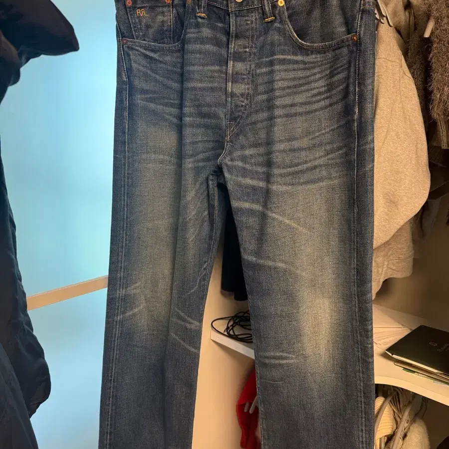 rrl 빈파포 빈티지 5포켓 (빈파포) 그랜드폴스 34x32