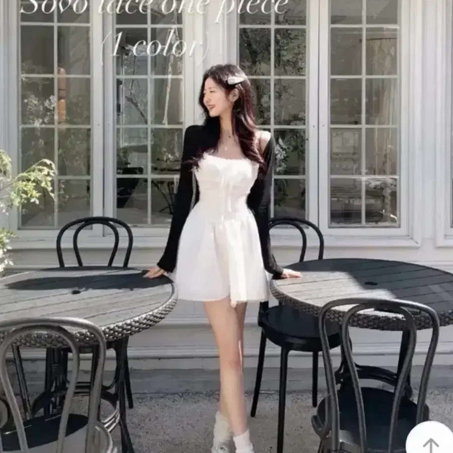 잔느 코르셋 레이스 원피스