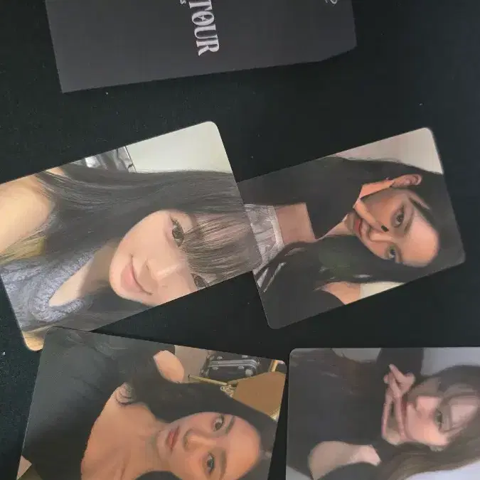 에스파 원터 cgv월드투어 포카+TTT