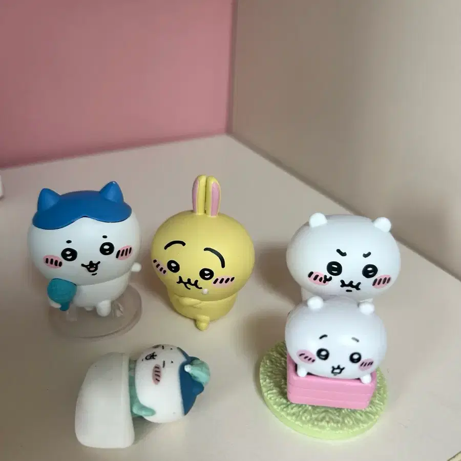 치이카와 하치와레 우사기 피규어 5종 세트