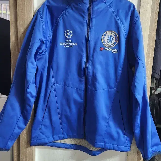 첼시 FC 챔피언스리그 윈드브레이커 자켓 블루