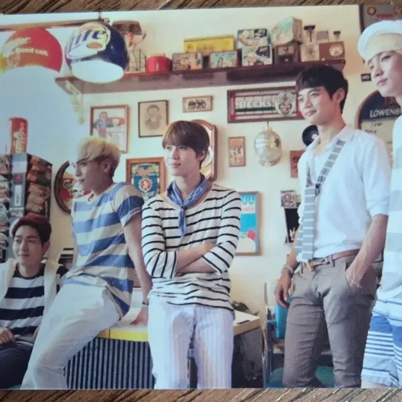 샤이니 단체 일본앨범 포토카드(boys meet u)