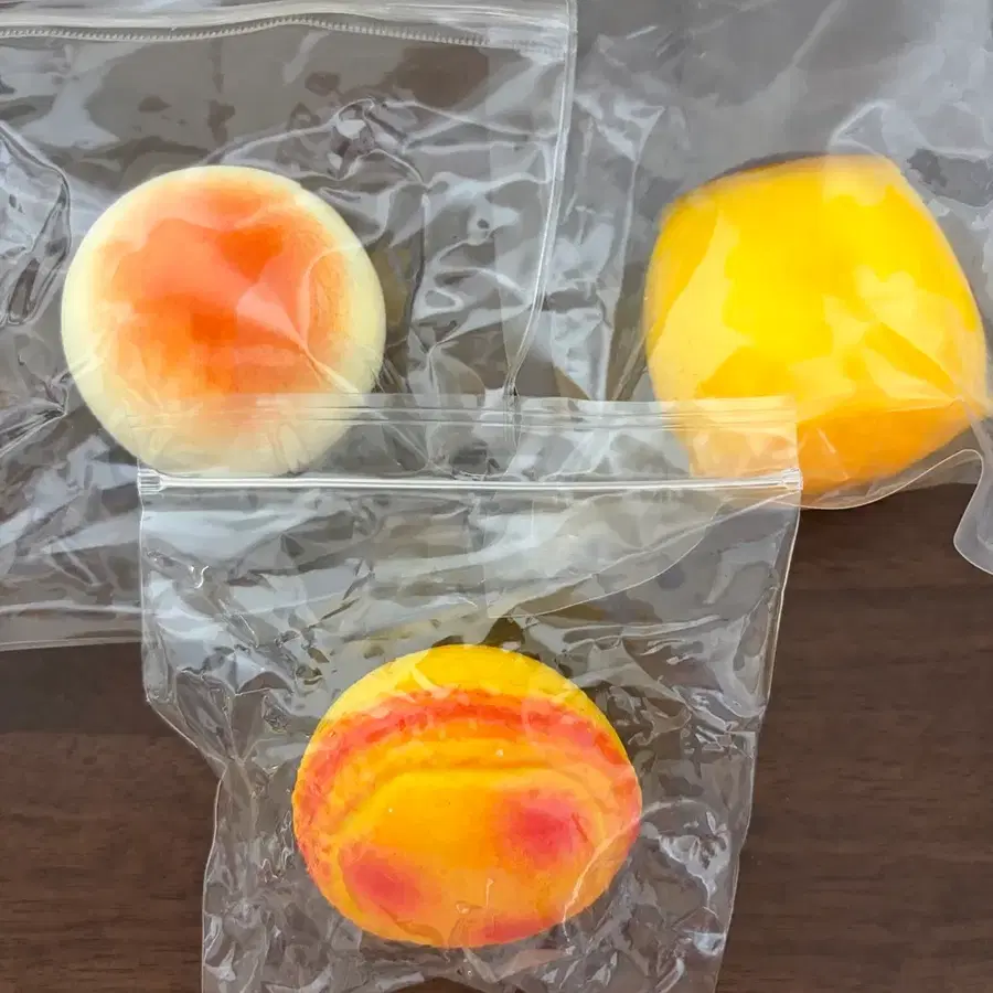 (새상품)타오바오 푸딩탄탄샵 모닝빵 푸딩 에타 크런치 슬랑이 말랑이 3종 세트