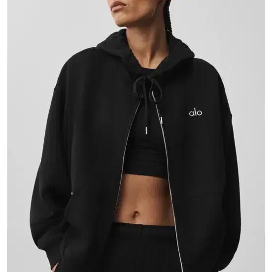 알로 요가 후드집업 Accolade Full Zip Hoodie